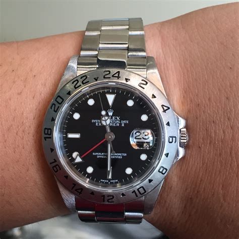 rolex explorer ii 16570 black review|rolex explorer ii 16570 investment.